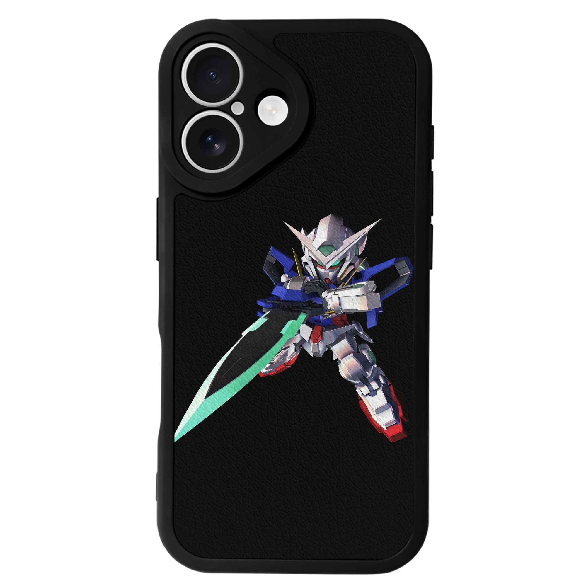 （画像用） 機動戦士ガンダム Mobile Suit Gundam 【iPhone 16シリーズ対応】シリコンスマホケース（レザー調） 材質：シリコン